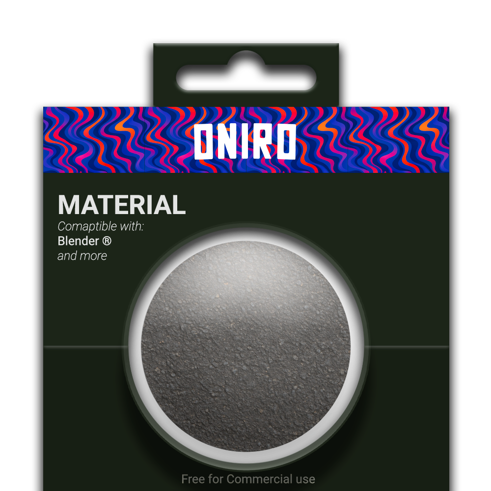 Asfalto Grezzo (Material 3D) - by Oniro