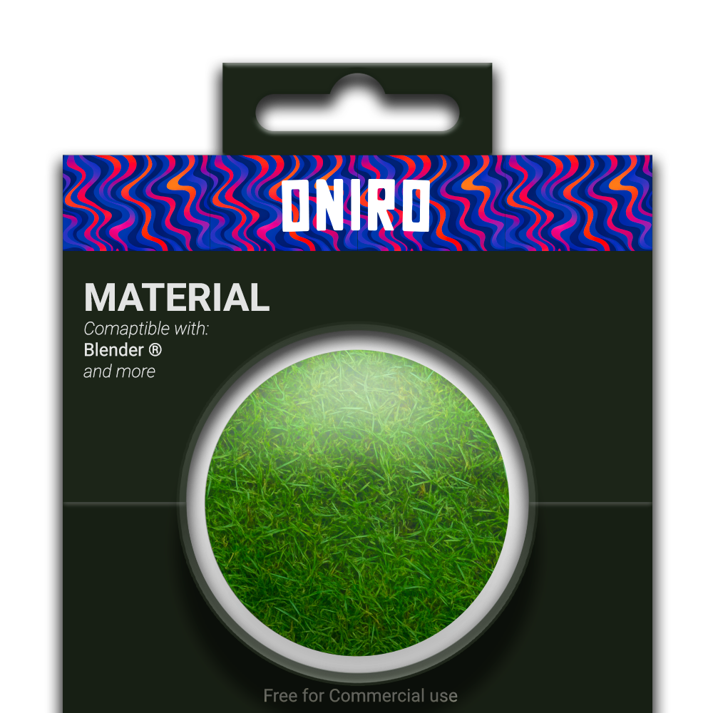 Prato selvatico denso (Material 3D) - by Oniro