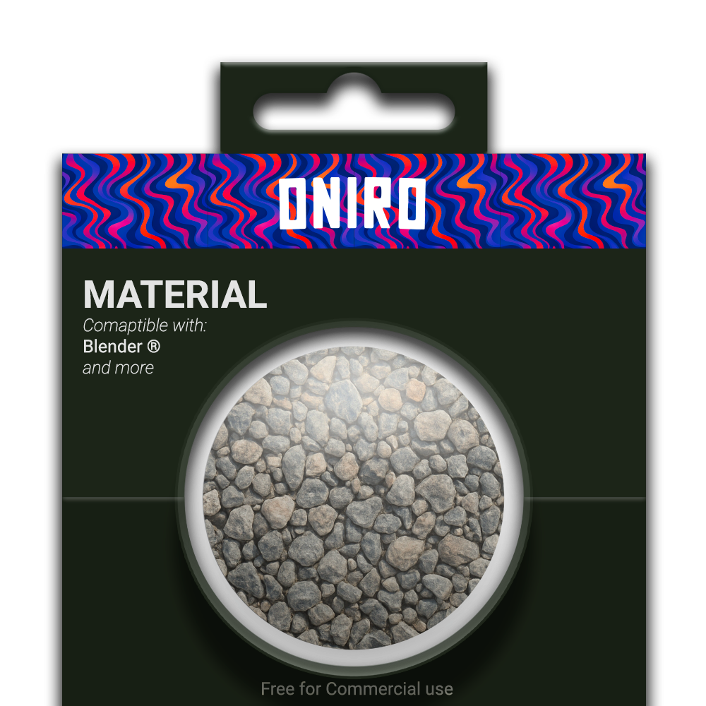 Ghiaia Compatta (Material 3D) - by Oniro