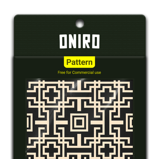Intreccio Lineare (Pattern 4K PNG) - by Oniro