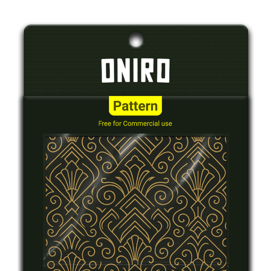 Lusso Dorato (Pattern 4K PNG) - by Oniro