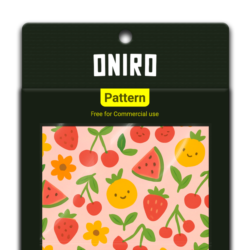 Sorrisi Estivi (Pattern 4K PNG) - by Oniro